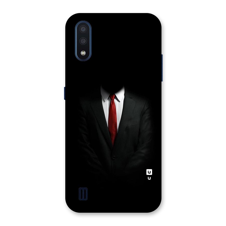 Anonymous Suit Back Case for Galaxy M01