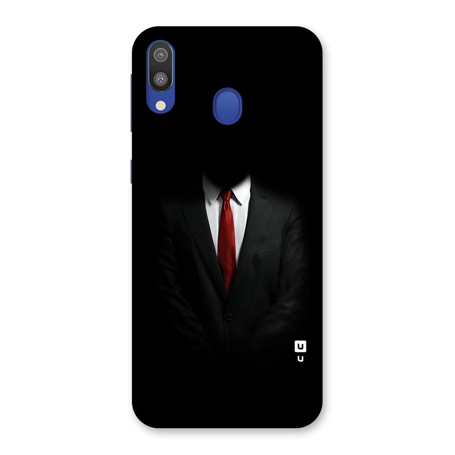 Anonymous Suit Back Case for Galaxy M20