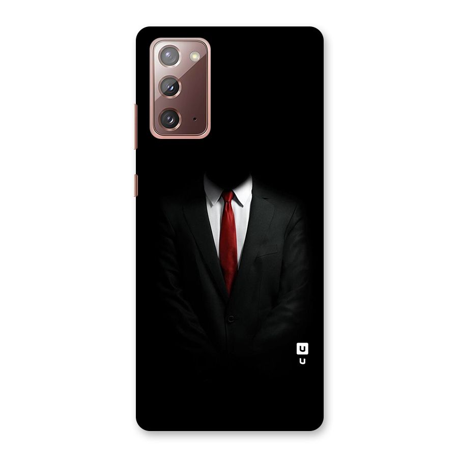 Anonymous Suit Back Case for Galaxy Note 20