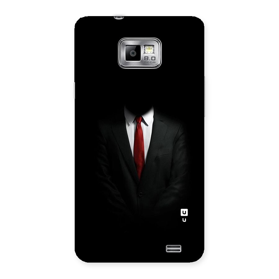 Anonymous Suit Back Case for Galaxy S2