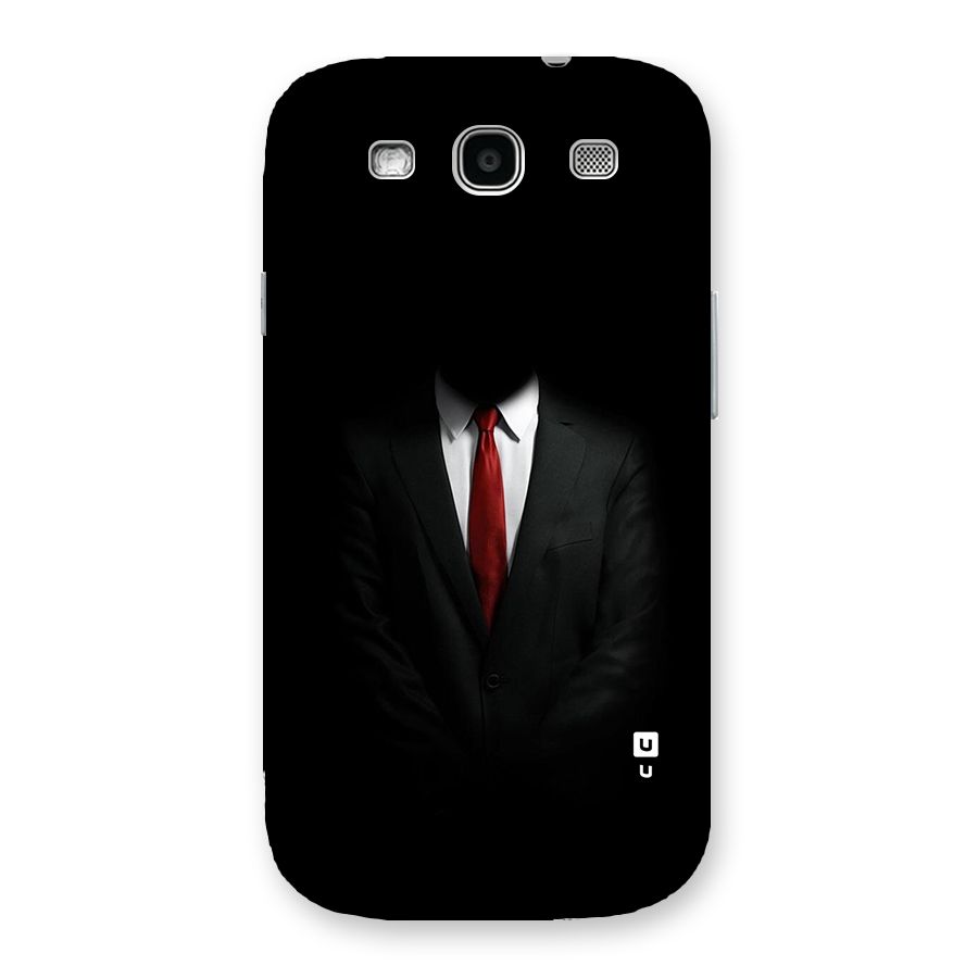 Anonymous Suit Back Case for Galaxy S3