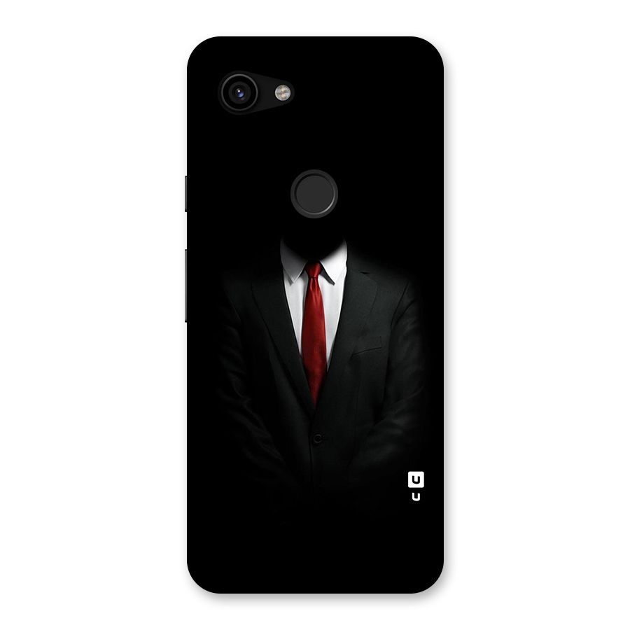 Anonymous Suit Back Case for Google Pixel 3a