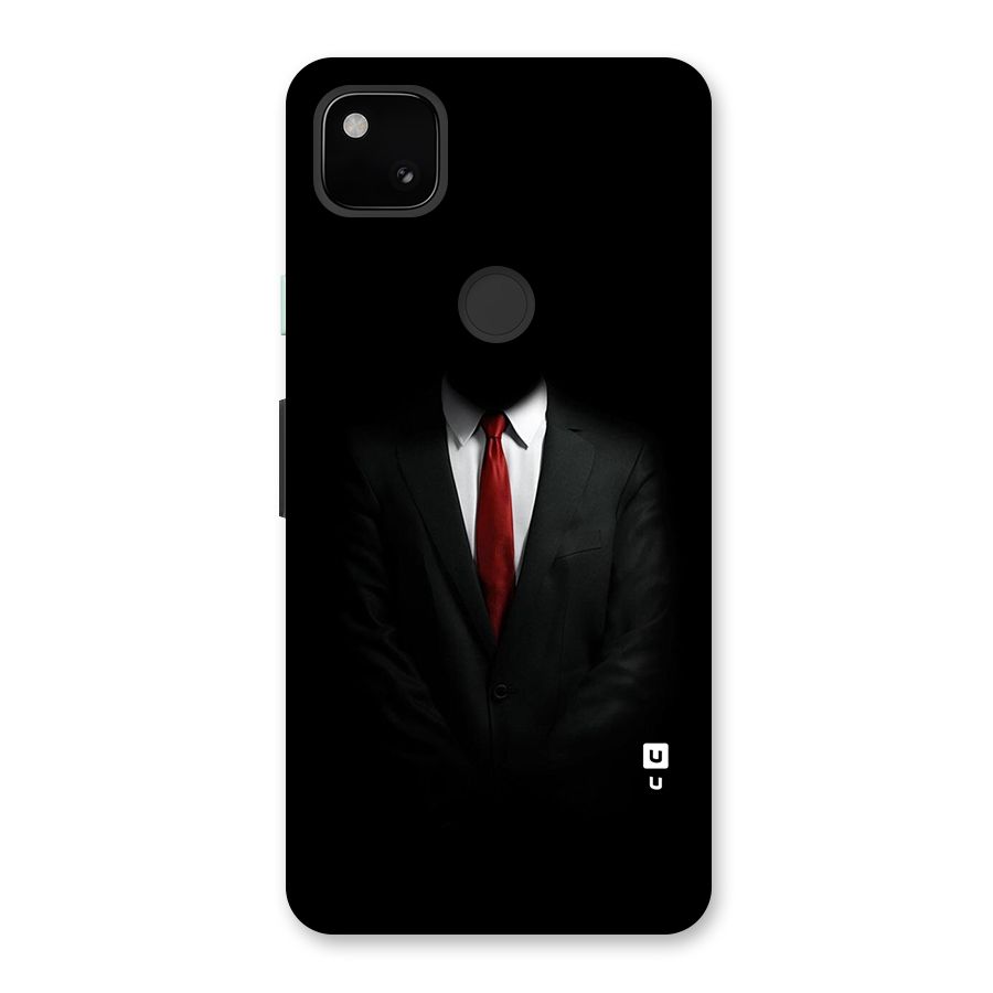 Anonymous Suit Glass Back Case for Google Pixel 4a