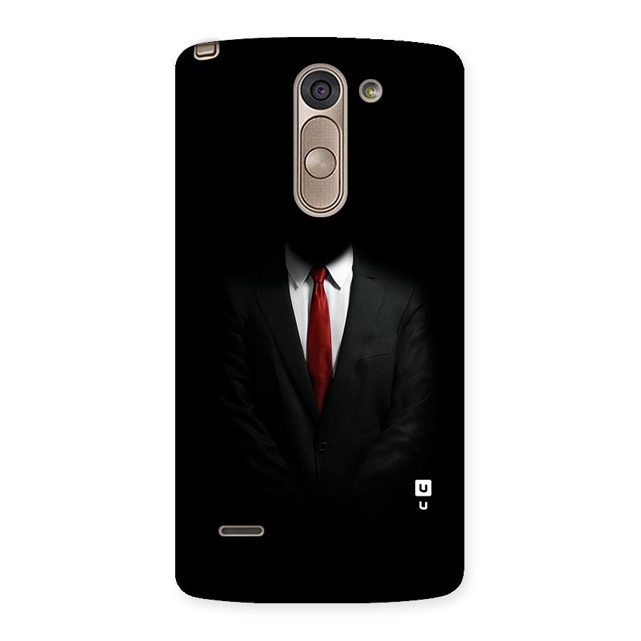 Anonymous Suit Back Case for LG G3 Stylus
