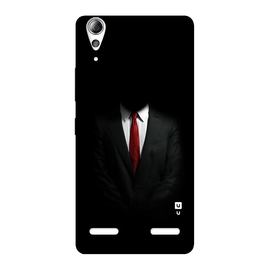 Anonymous Suit Back Case for Lenovo A6000 Plus