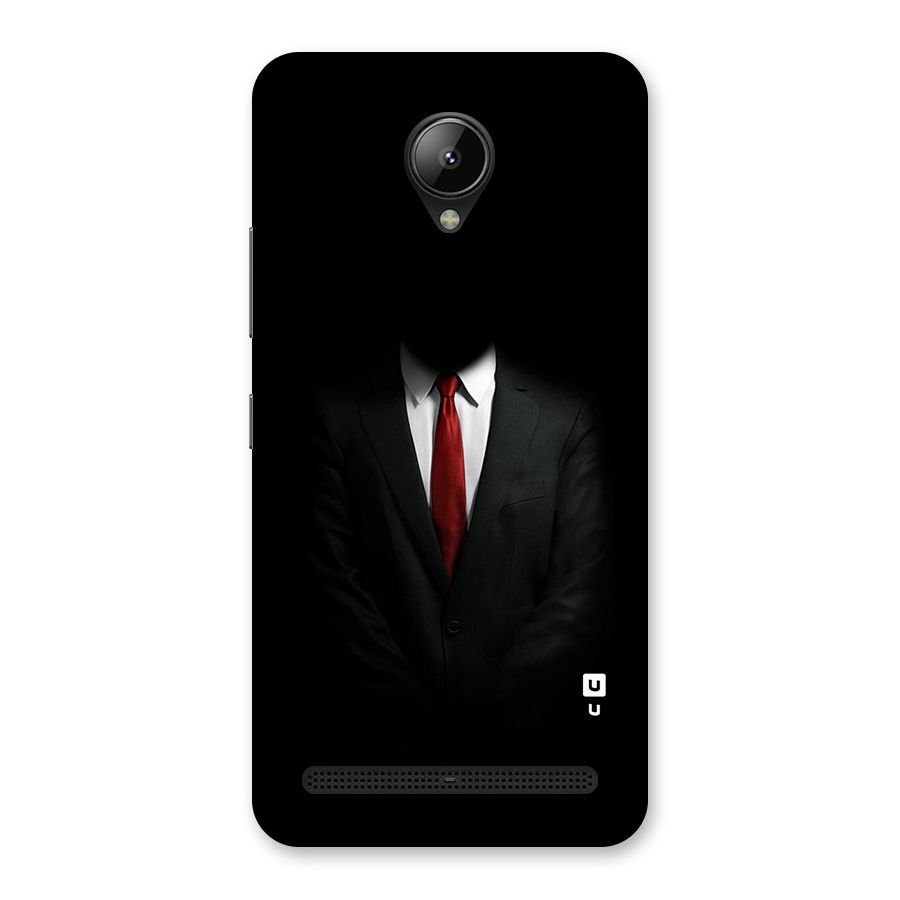 Anonymous Suit Back Case for Lenovo C2