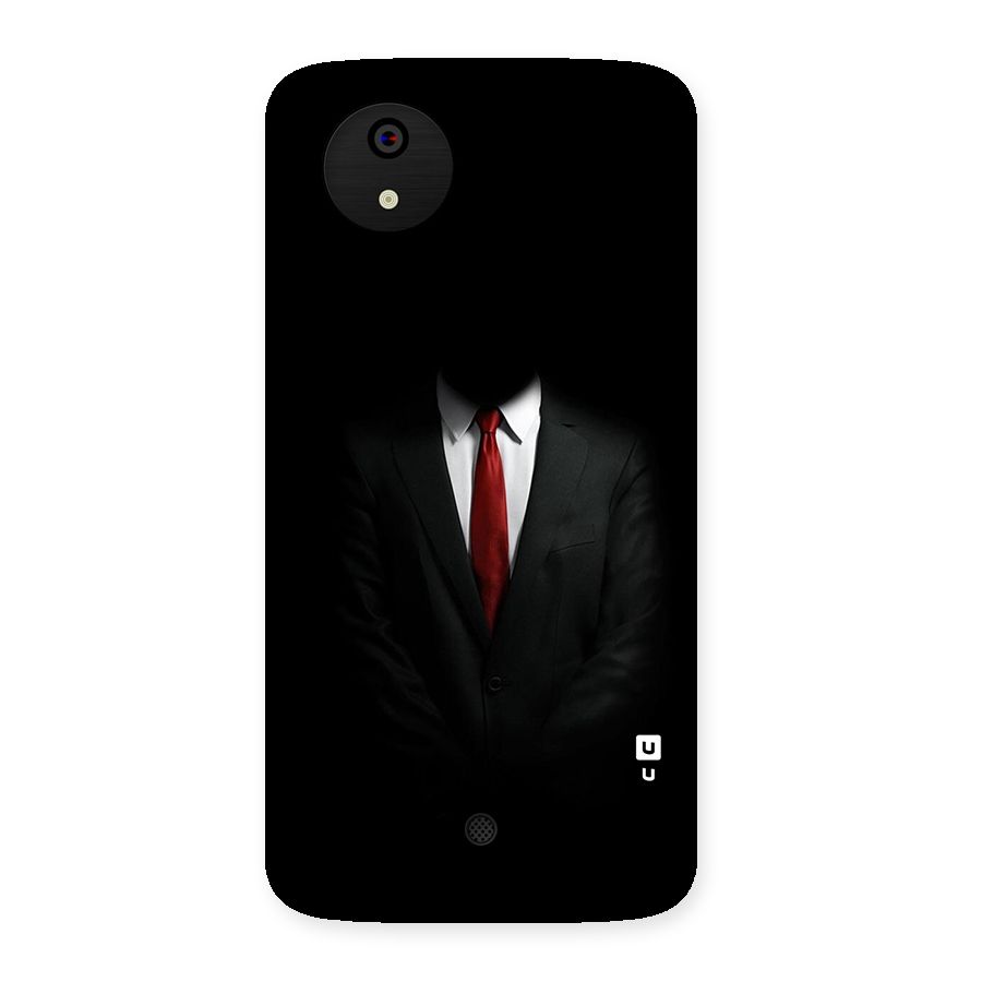 Anonymous Suit Back Case for Micromax Canvas A1