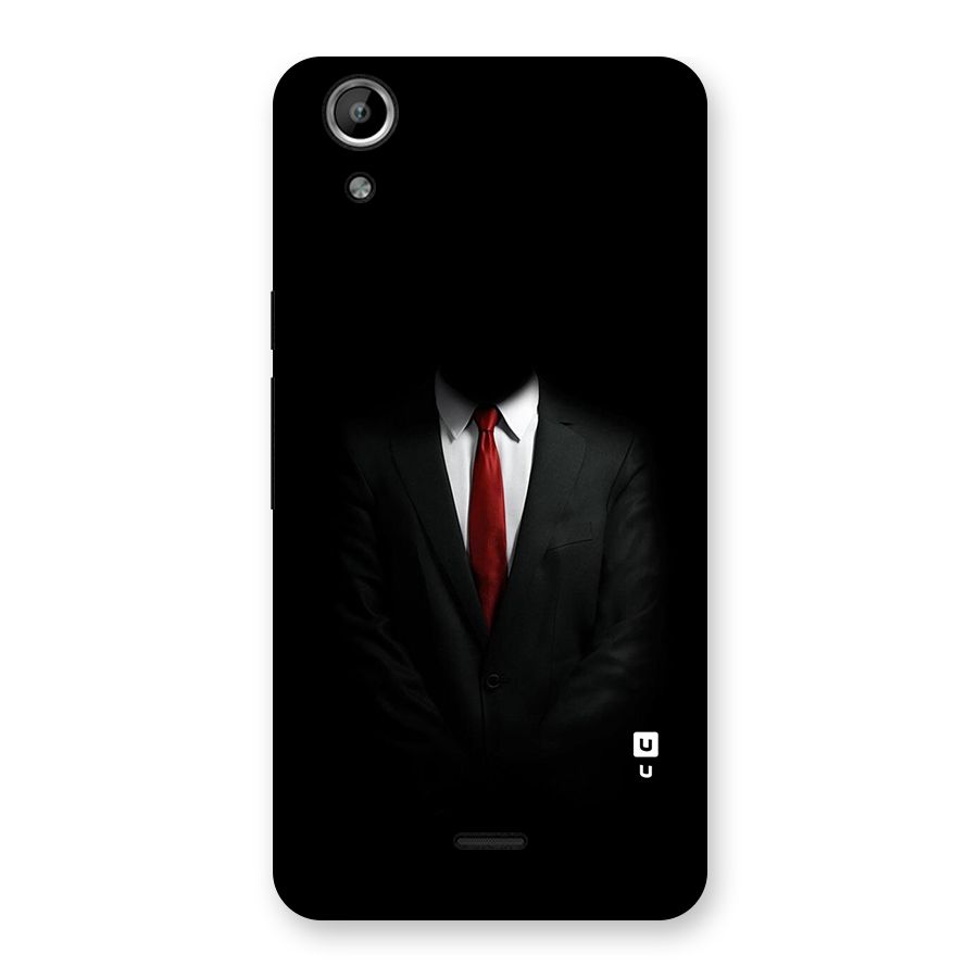 Anonymous Suit Back Case for Micromax Canvas Selfie Lens Q345