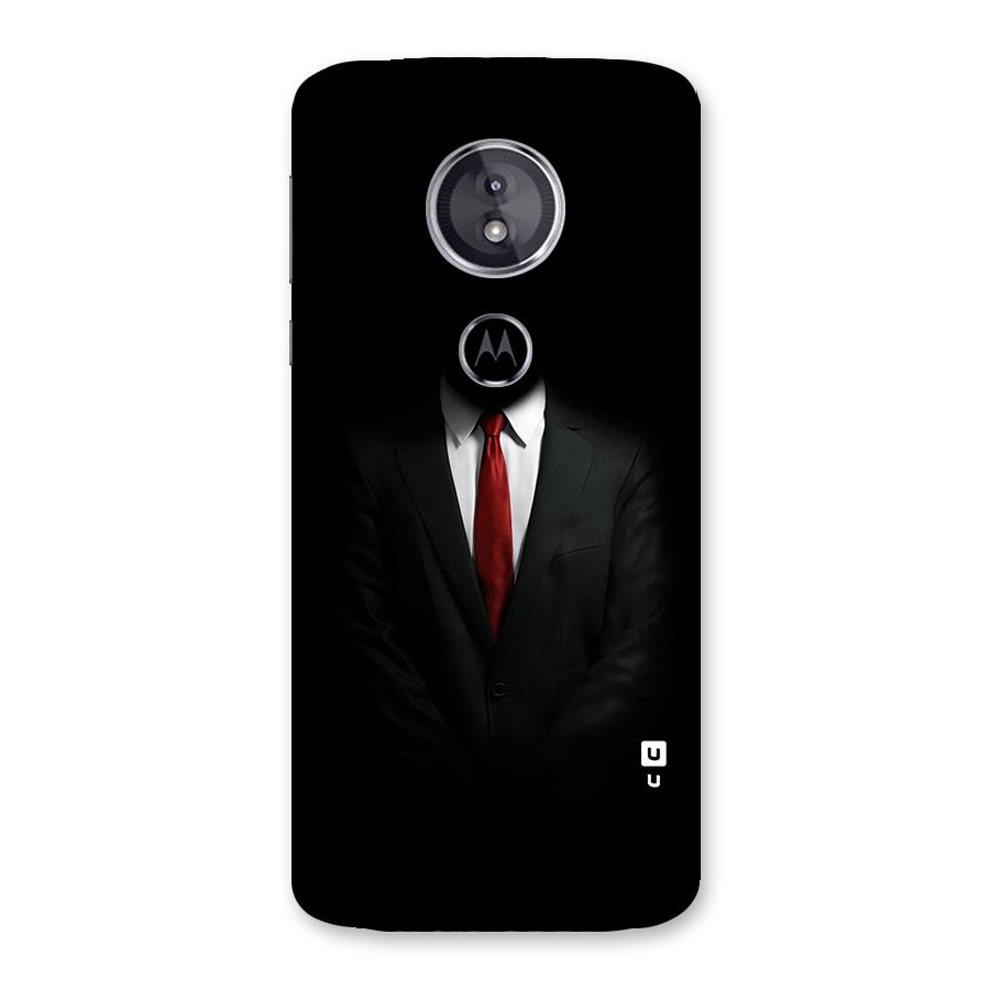 Anonymous Suit Back Case for Moto E5