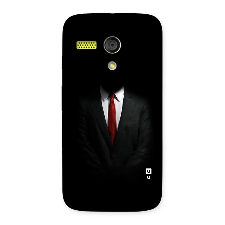 Anonymous Suit Back Case for Moto G
