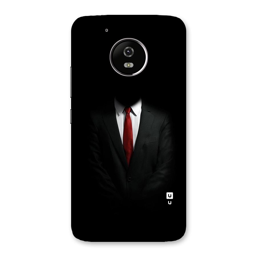 Anonymous Suit Back Case for Moto G5