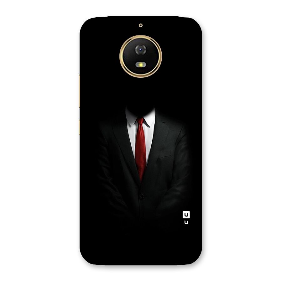 Anonymous Suit Back Case for Moto G5s