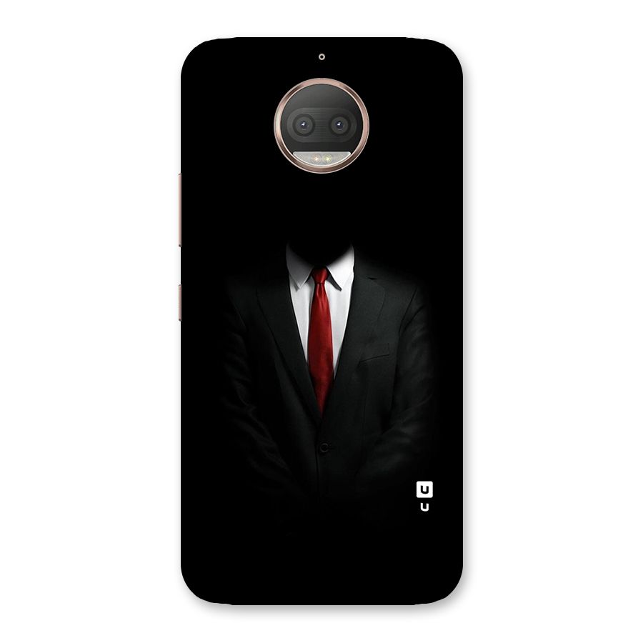 Anonymous Suit Back Case for Moto G5s Plus
