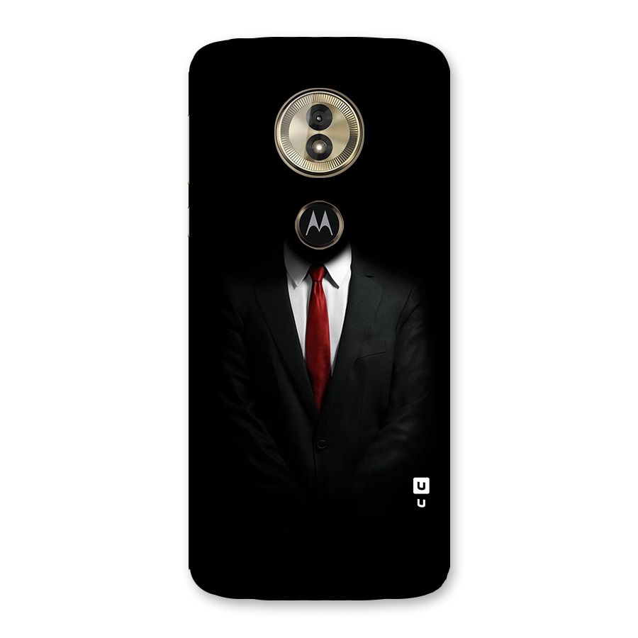 Anonymous Suit Back Case for Moto G6 Play