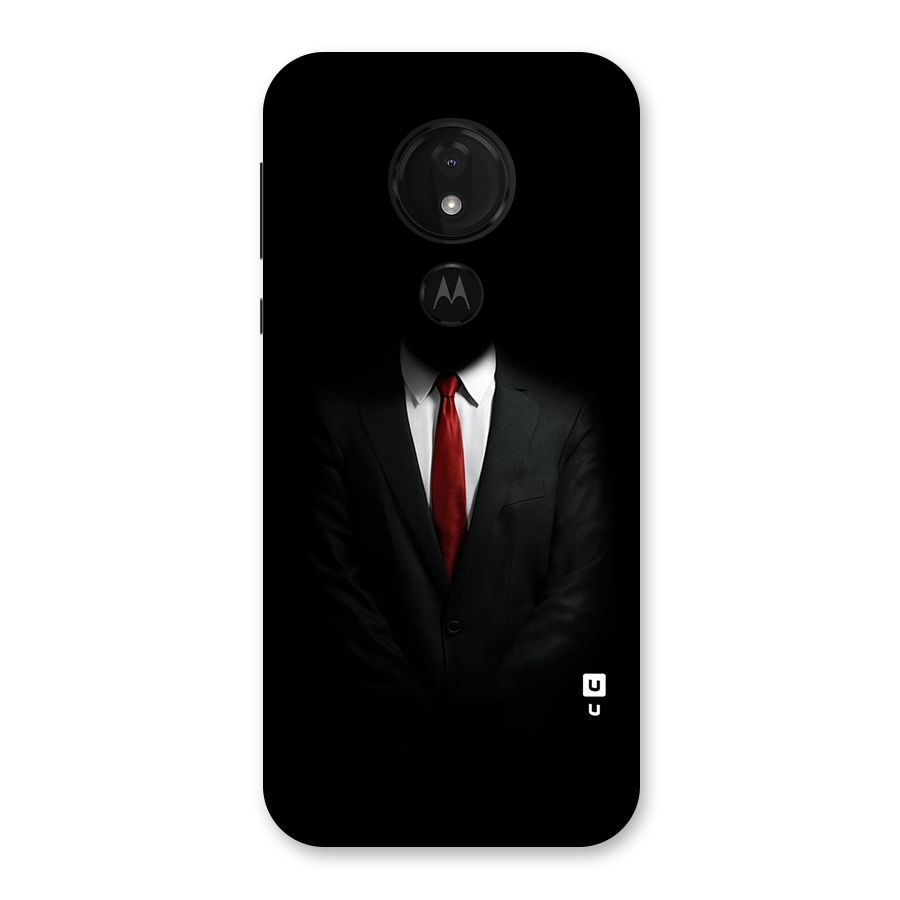 Anonymous Suit Back Case for Moto G7 Power