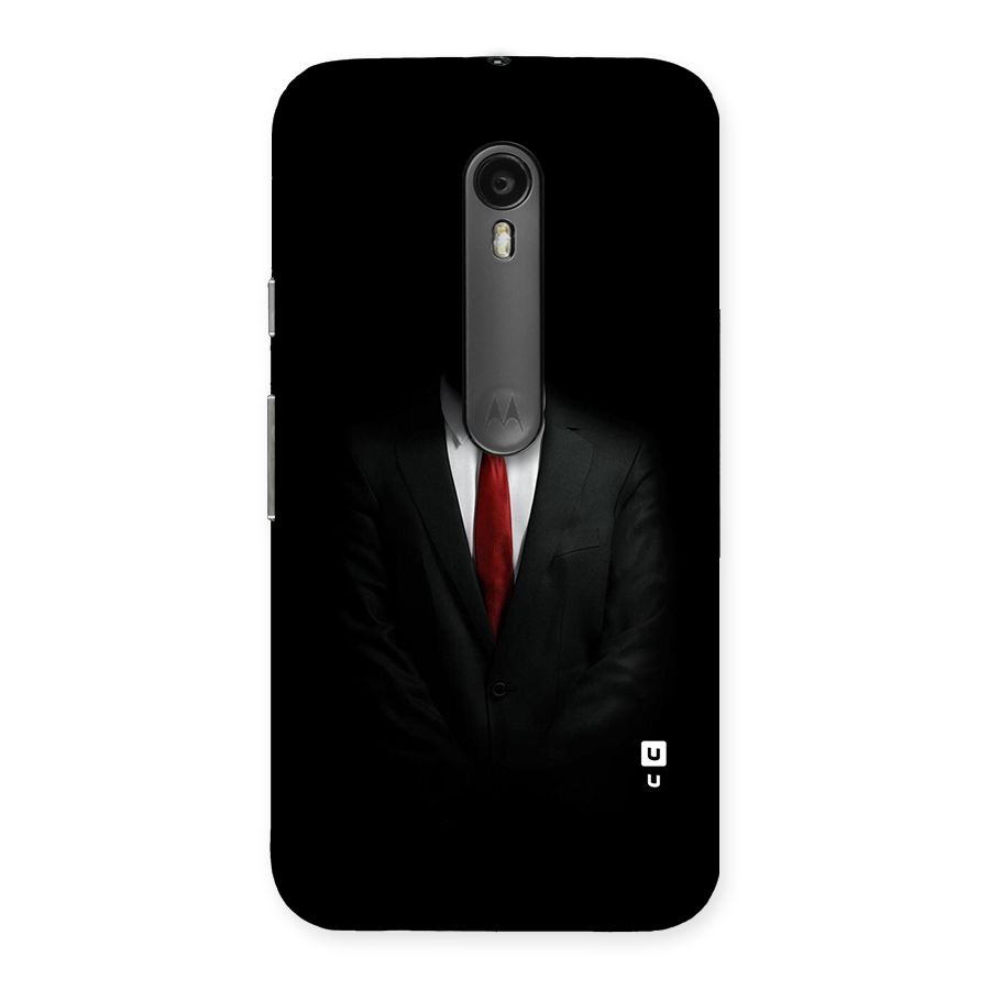 Anonymous Suit Back Case for Moto G Turbo
