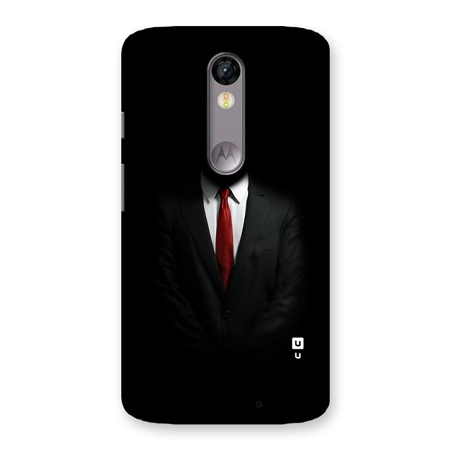Anonymous Suit Back Case for Moto X Force