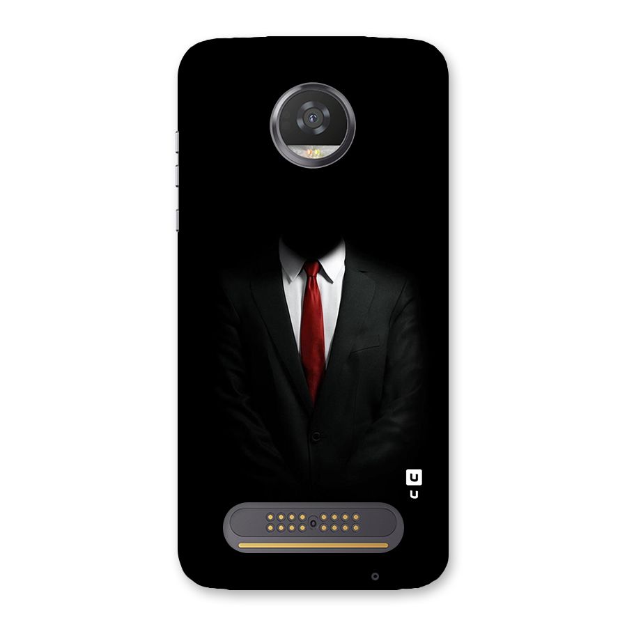 Anonymous Suit Back Case for Moto Z2 Play
