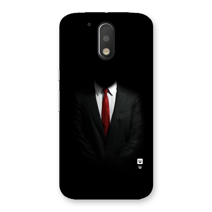 Anonymous Suit Back Case for Motorola Moto G4 Plus