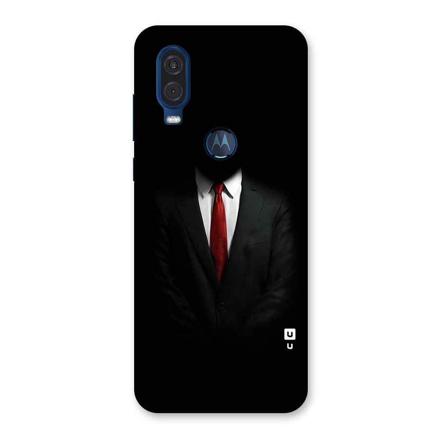 Anonymous Suit Back Case for Motorola One Vision