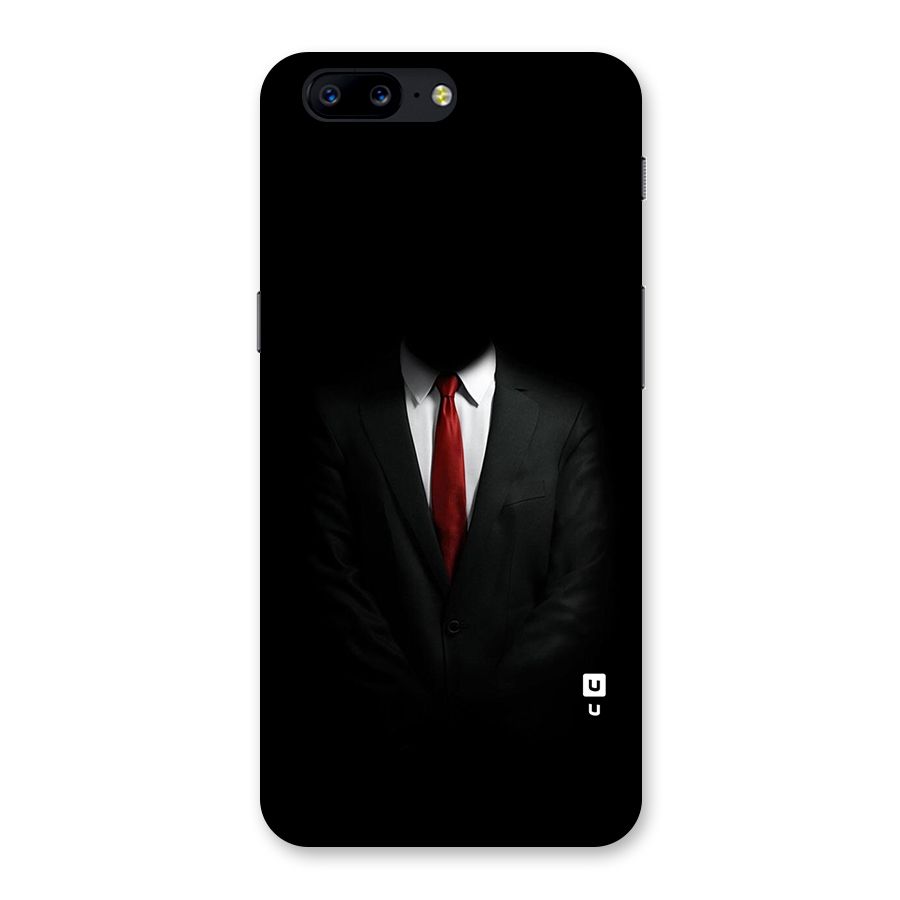 Anonymous Suit Back Case for OnePlus 5