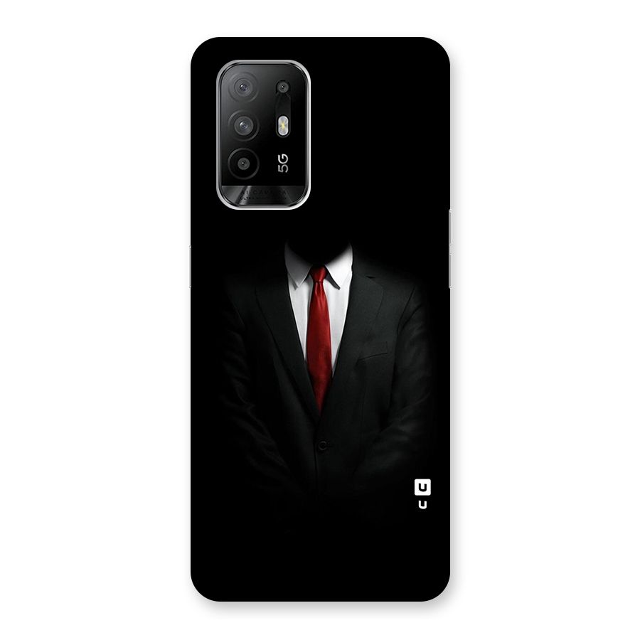 Anonymous Suit Glass Back Case for Oppo F19 Pro Plus 5G