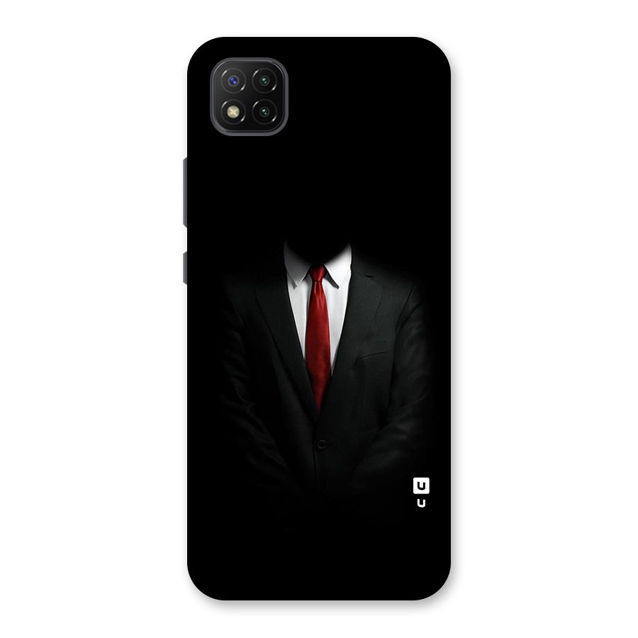 Anonymous Suit Back Case for Poco C3