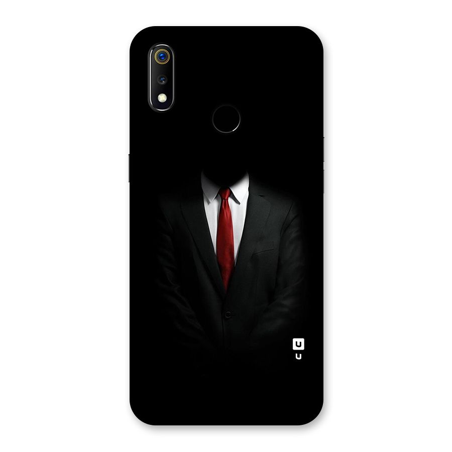 Anonymous Suit Back Case for Realme 3