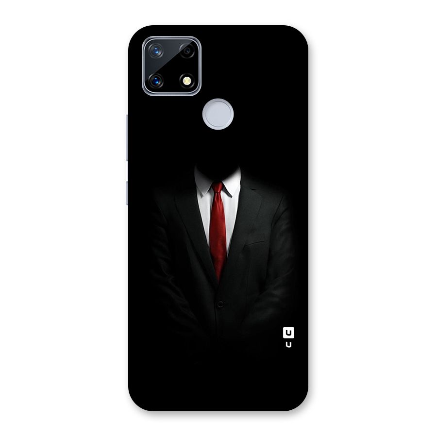 Anonymous Suit Glass Back Case for Realme Narzo 20