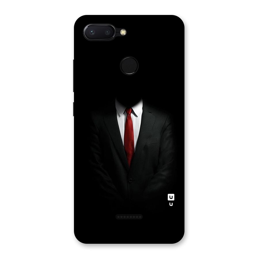 Anonymous Suit Back Case for Redmi 6
