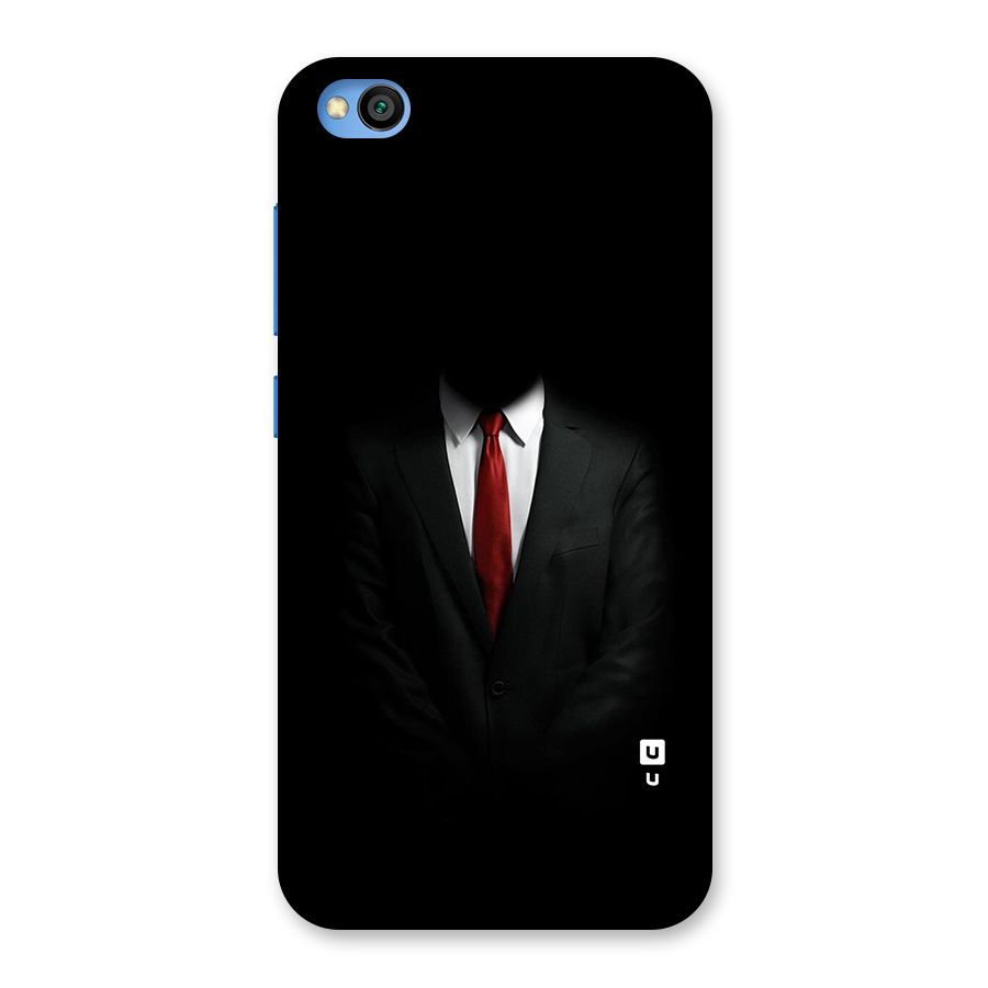 Anonymous Suit Back Case for Redmi Go