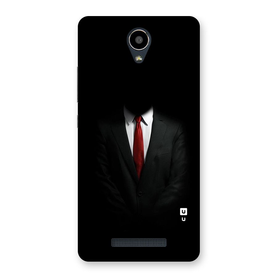 Anonymous Suit Back Case for Redmi Note 2