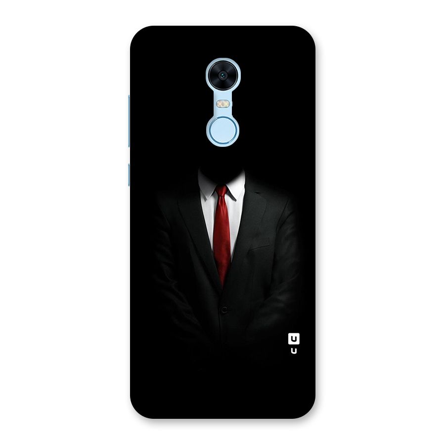Anonymous Suit Back Case for Redmi Note 5