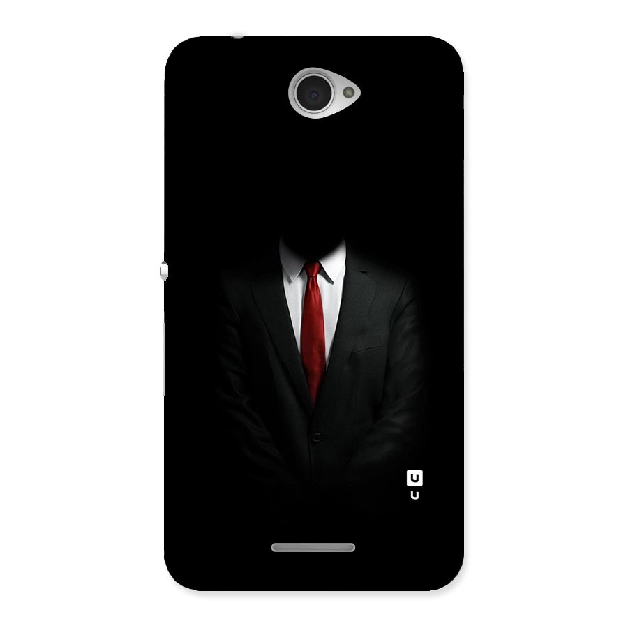 Anonymous Suit Back Case for Sony Xperia E4