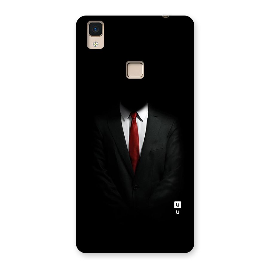 Anonymous Suit Back Case for V3 Max
