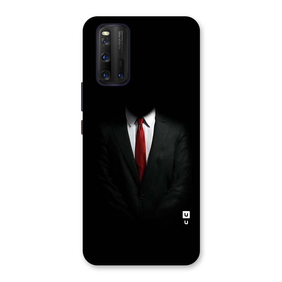 Anonymous Suit Glass Back Case for Vivo iQOO 3