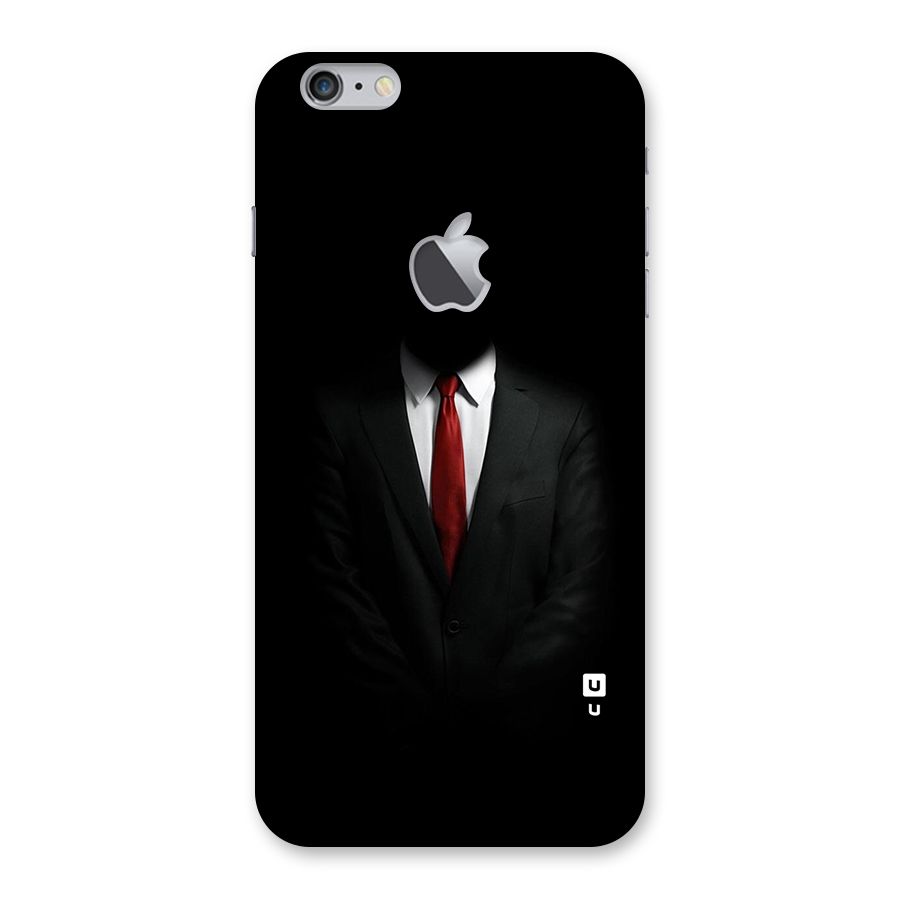 Anonymous Suit Back Case for iPhone 6 Plus 6S Plus Logo Cut