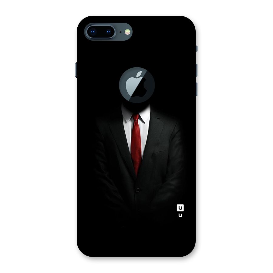 Anonymous Suit Back Case for iPhone 7 Plus Logo Cut