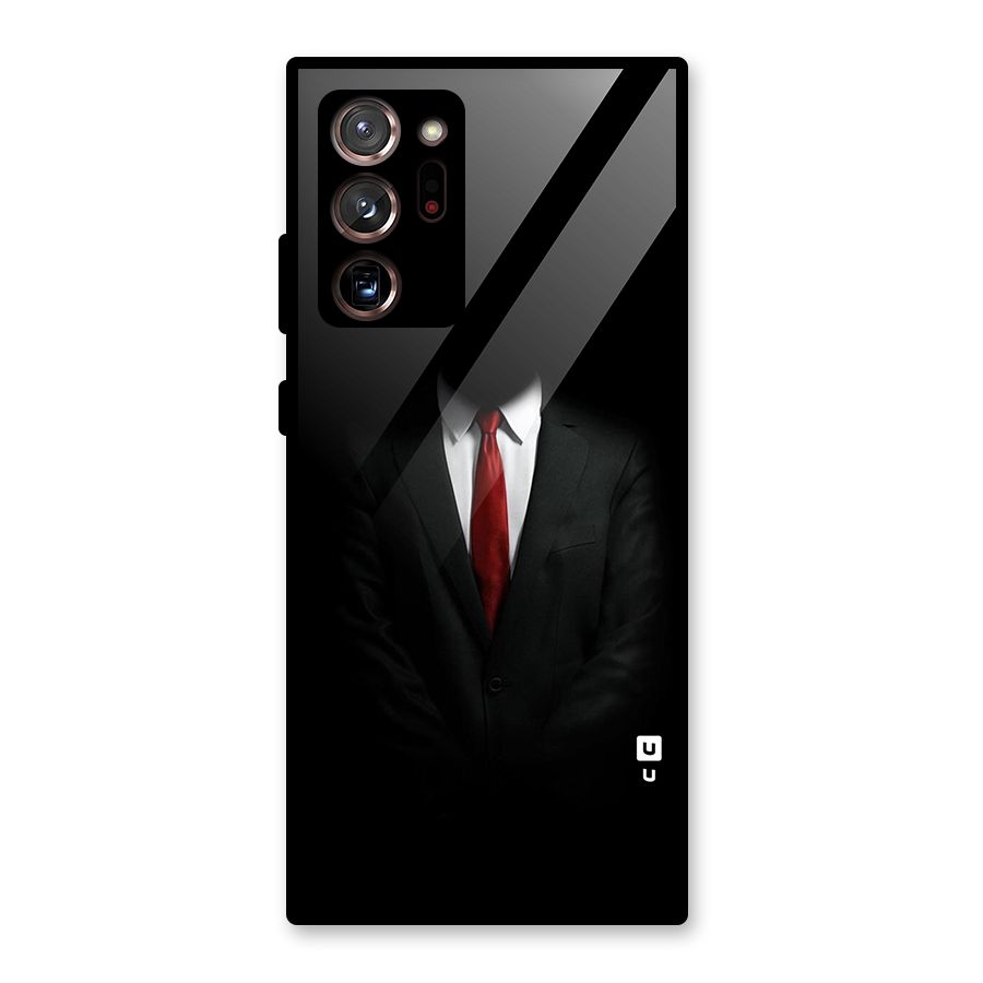 Anonymous Suit Glass Back Case for Galaxy Note 20 Ultra