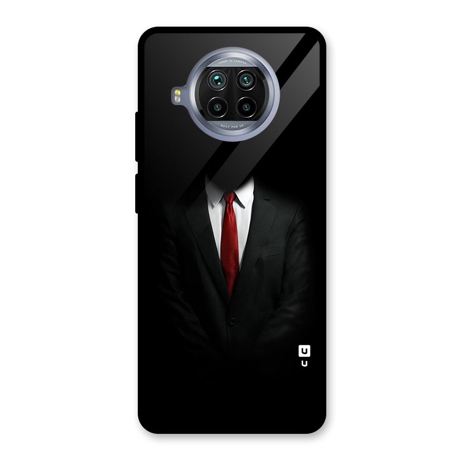Anonymous Suit Glass Back Case for Mi 10i