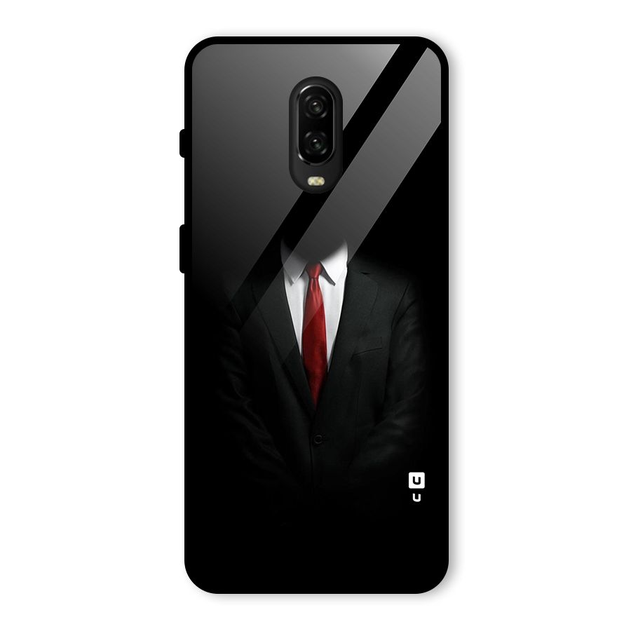 Anonymous Suit Glass Back Case for OnePlus 6T