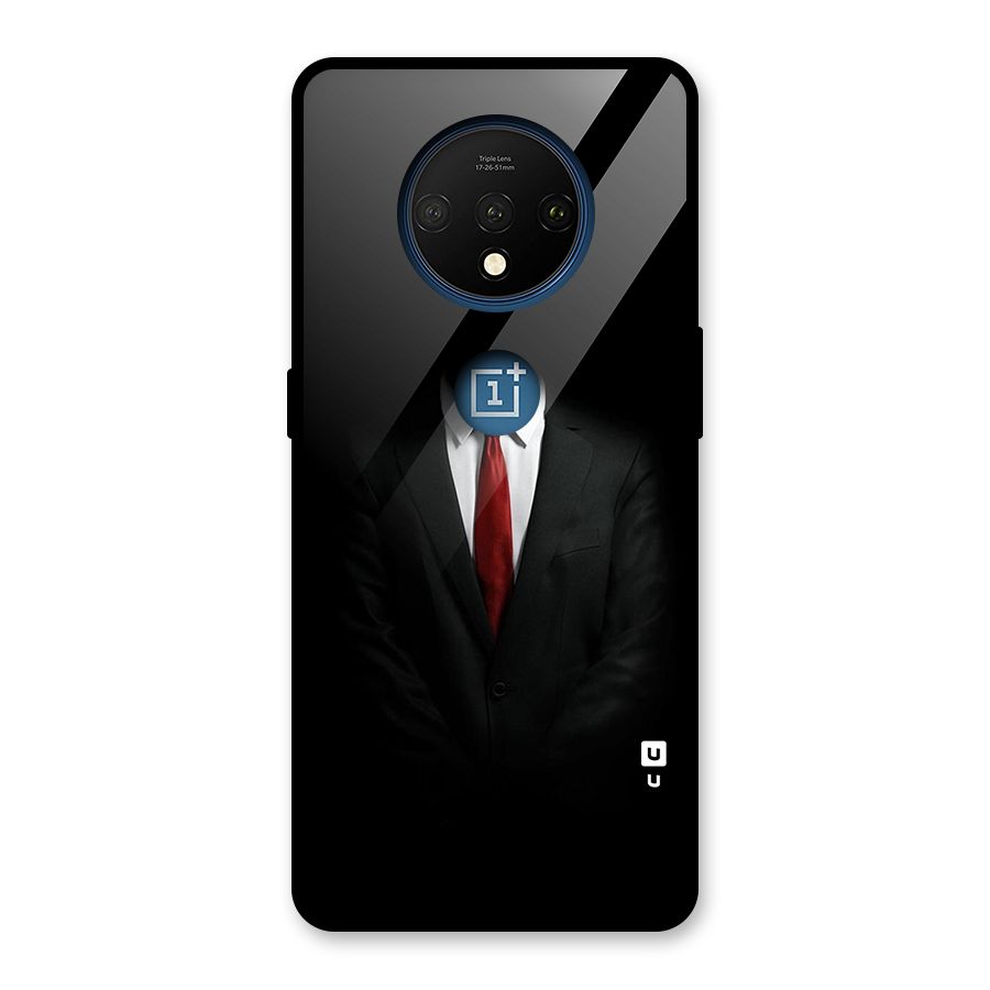 Anonymous Suit Glass Back Case for OnePlus 7T