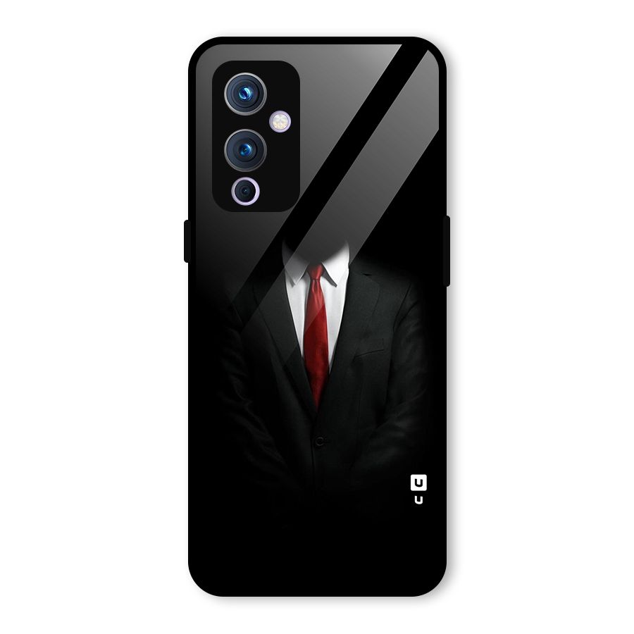 Anonymous Suit Glass Back Case for OnePlus 9