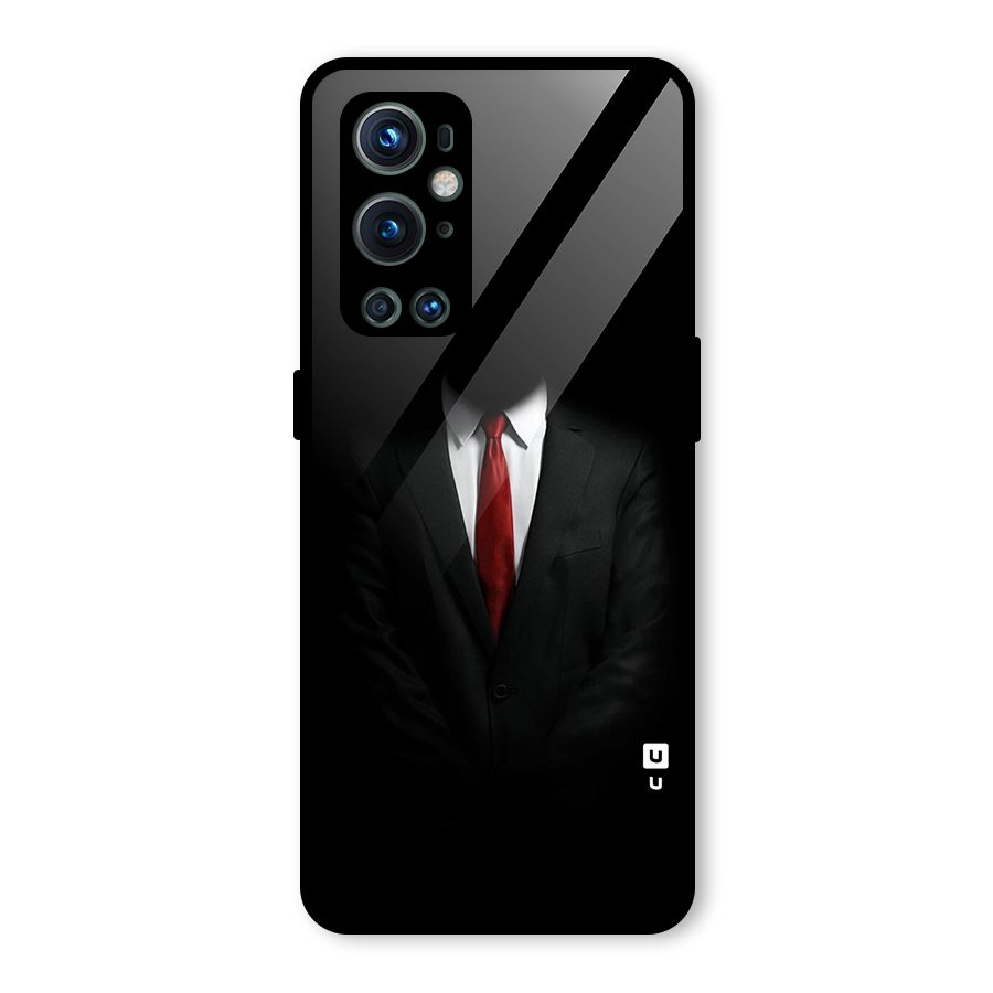 Anonymous Suit Glass Back Case for OnePlus 9 Pro
