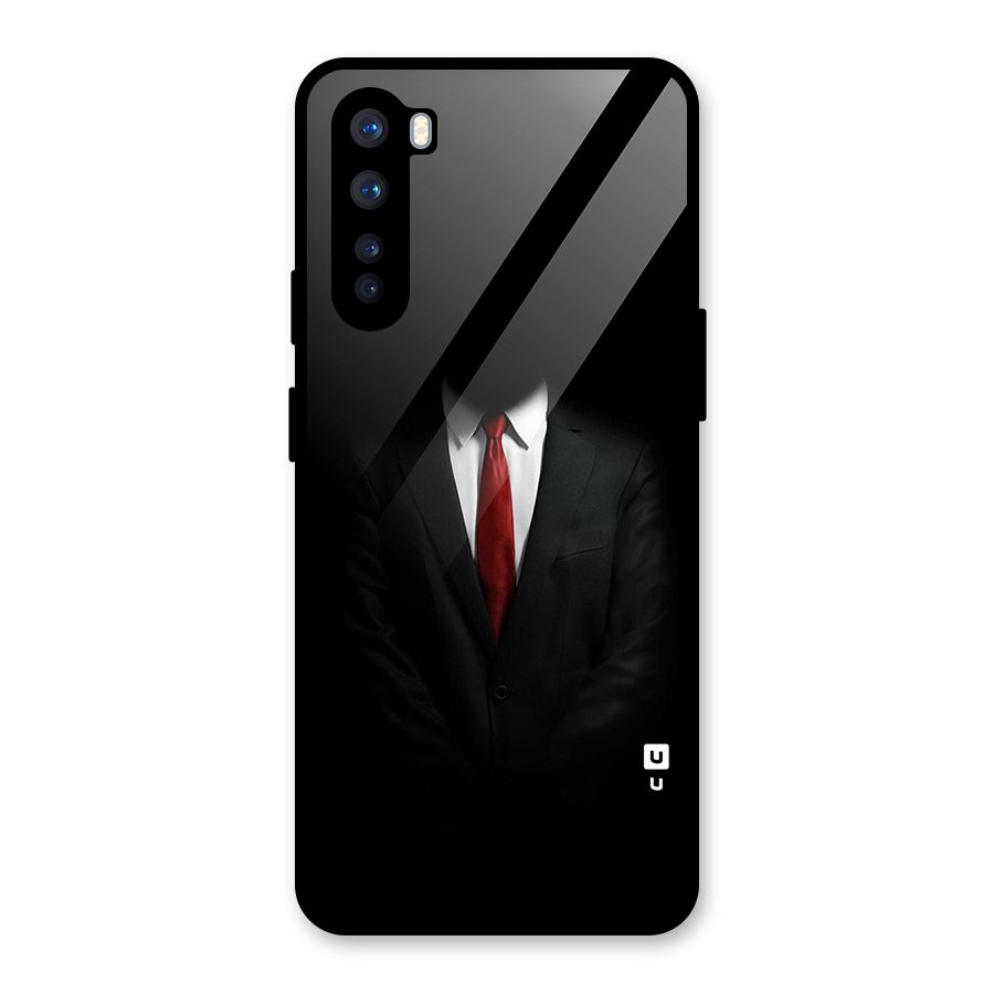 Anonymous Suit Glass Back Case for OnePlus Nord