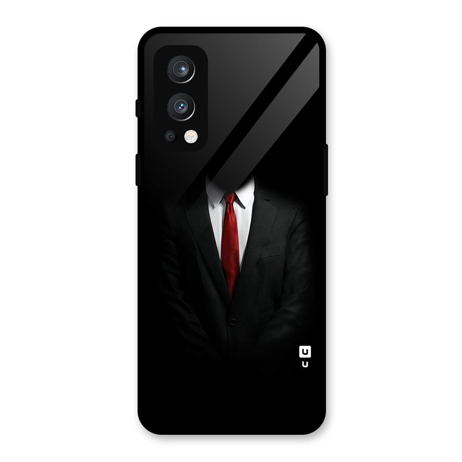 Anonymous Suit Glass Back Case for OnePlus Nord 2 5G