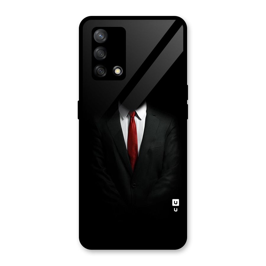 Anonymous Suit Glass Back Case for Oppo F19