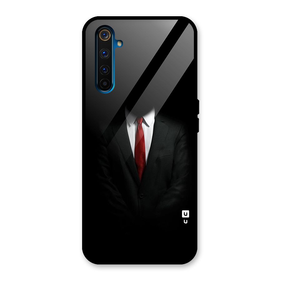 Anonymous Suit Glass Back Case for Realme 6 Pro