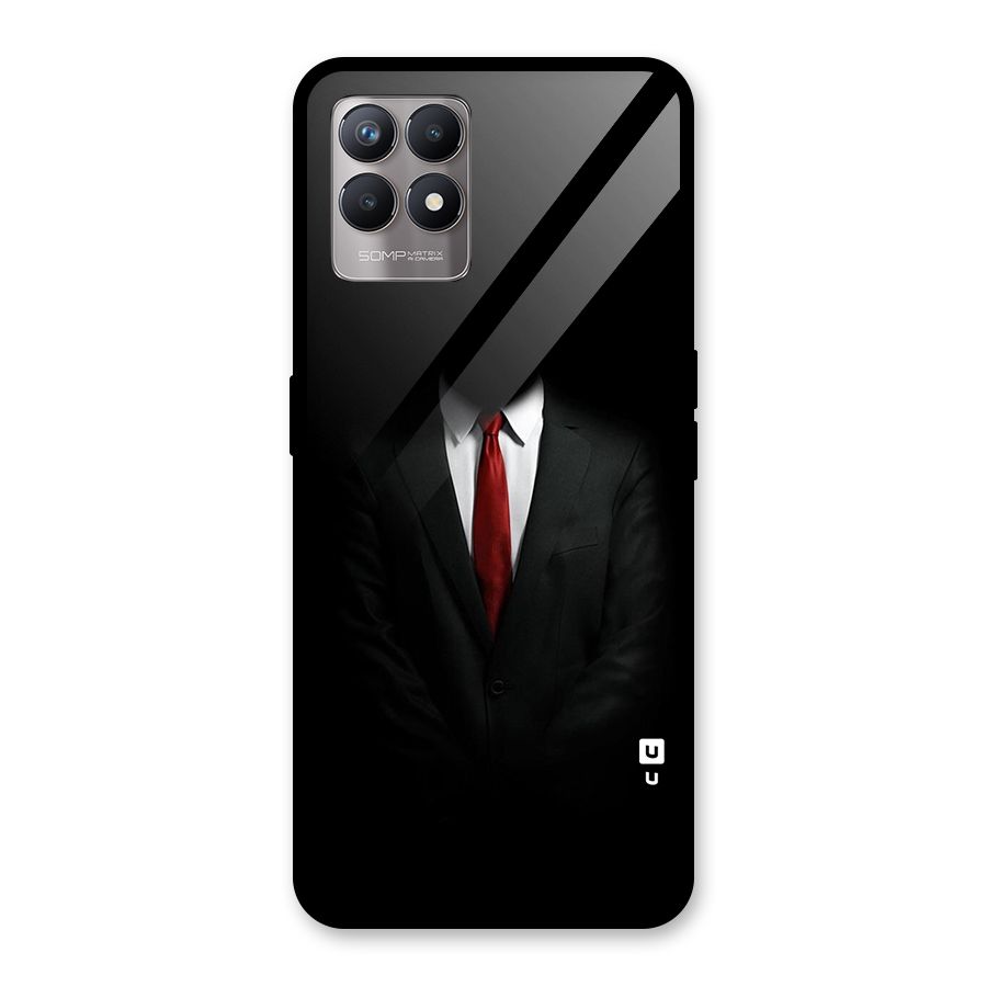 Anonymous Suit Glass Back Case for Realme Narzo 50