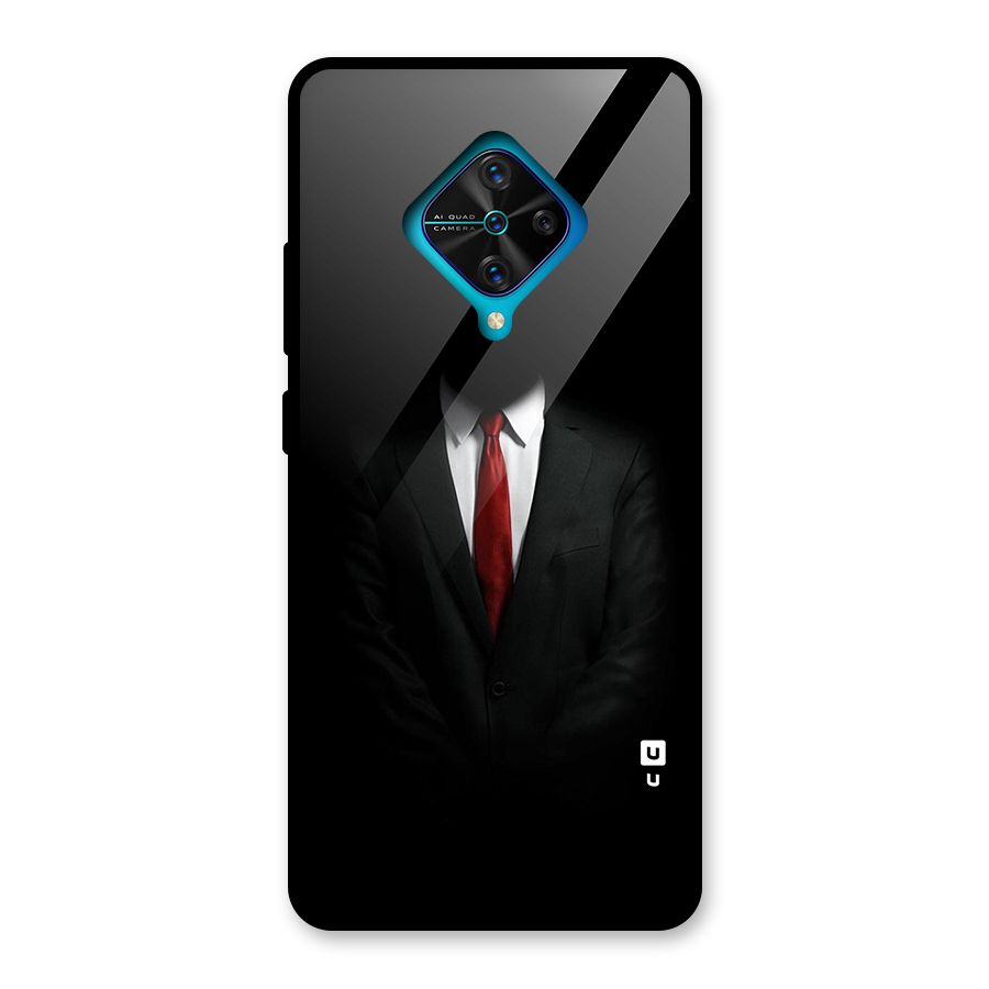 Anonymous Suit Glass Back Case for Vivo S1 Pro